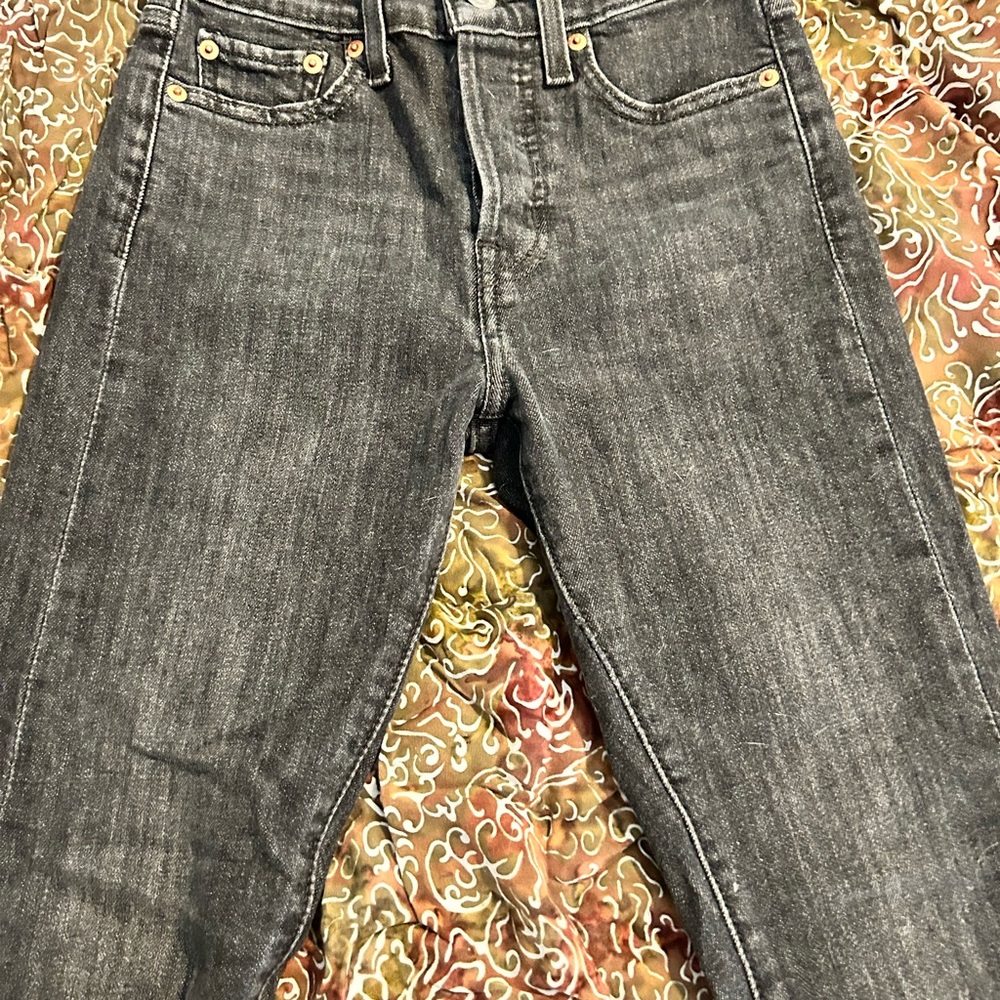 Levi’s Washed Black Wedgie Skinny Women's Jeans
